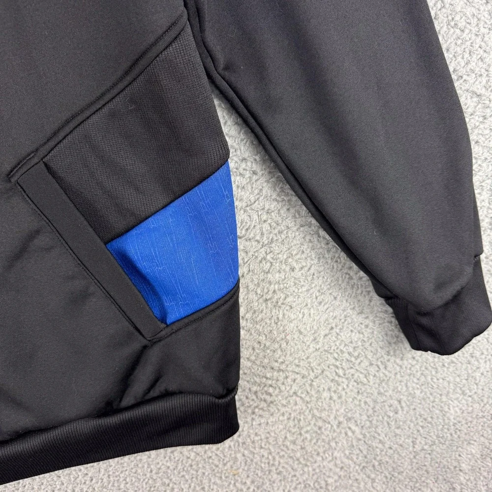 Kansas Jayhawks‎ Hoodie Mens Large NCAA Basketball Adidas Pullover AEROREADY